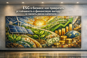 ESG в бизнесе: как превратить устойчивость в финансовую выгоду и снизить риски капитала