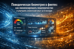 Поведенческая биометрия в финтех: как минимизировать мошенничество и улучшить клиентский опыт за 6 месяцев