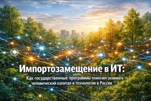 Импортозамещение в ИТ: Как государственные программы помогают развивать человеческий капитал и технологии в России