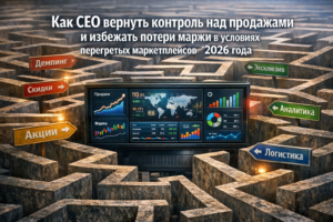 Как CEO вернуть контроль над продажами и избежать потери маржи в условиях перегретых маркетплейсов 2026 года