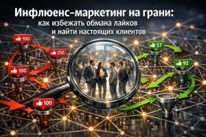 Инфлюенс‑маркетинг на грани: как избежать обмана лайков и найти настоящих клиентов