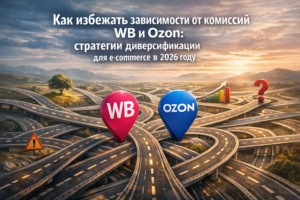 Как избежать зависимости от комиссий WB и Ozon: стратегии диверсификации для e-commerce в 2026 году
