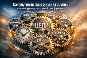 Как улучшить свою жизнь за 30 дней: пошаговое руководство по личной трансформации
