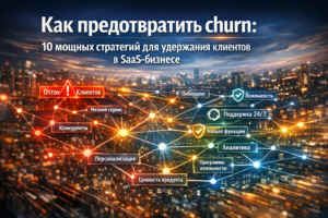 Как предотвратить churn: 10 мощных стратегий для удержания клиентов в SaaS-бизнесе