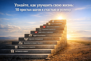 Узнайте, как улучшить свою жизнь: 10 простых шагов к счастью и успеху